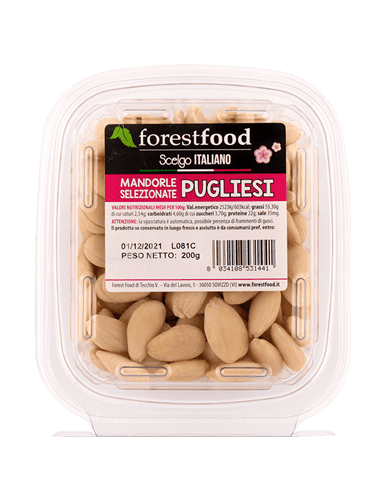 Apulian selected peeled almonds 150g