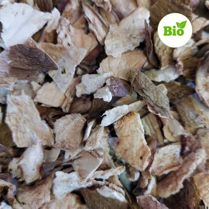 Organic dried porcini mushrooms granules 10-30 mm 10kg