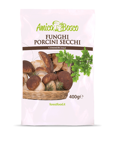 Dried Porcini Mushrooms “Crumbs Commercial Quality” 400g – Amico Bosco